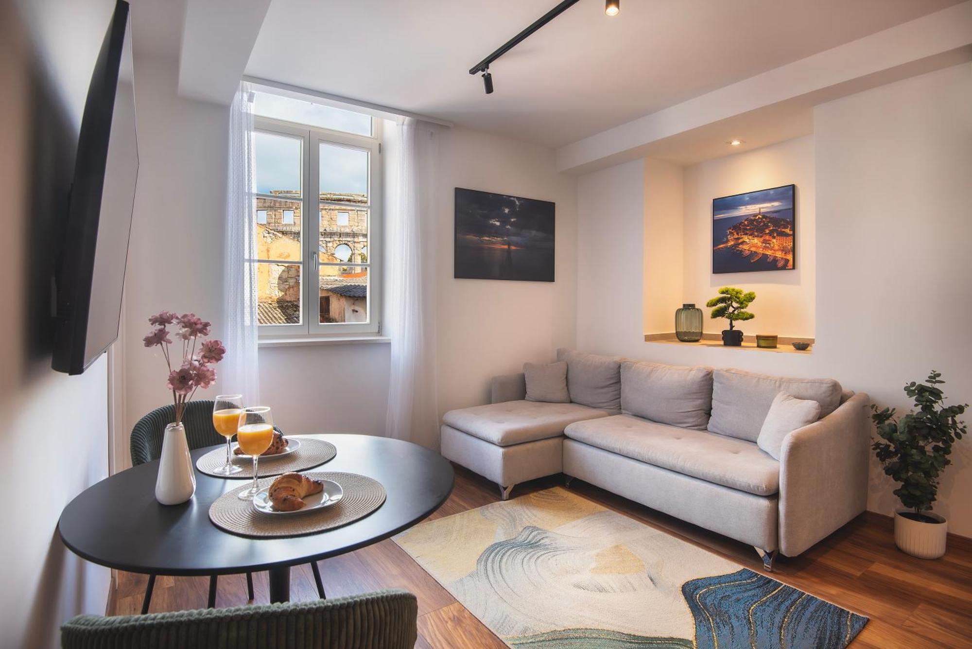 D&A Amphitheatre Premium Apartments With Free Parking Πούλα Εξωτερικό φωτογραφία