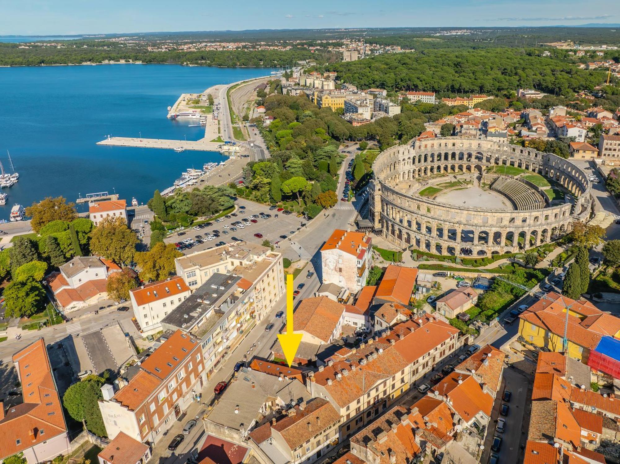 D&A Amphitheatre Premium Apartments With Free Parking Πούλα Εξωτερικό φωτογραφία